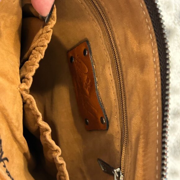 PATRICIA NASH BLACK LEATHER, HAND BAG, SIZE MEDIUM - Picture 4 of 5